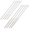 8-Pack Drink Straw Cleaner Brushes, Stainless Steel with Long Design for Cleaning Water Bottles, Boba, and Smoothie Drinking Straws, 2 Sizes